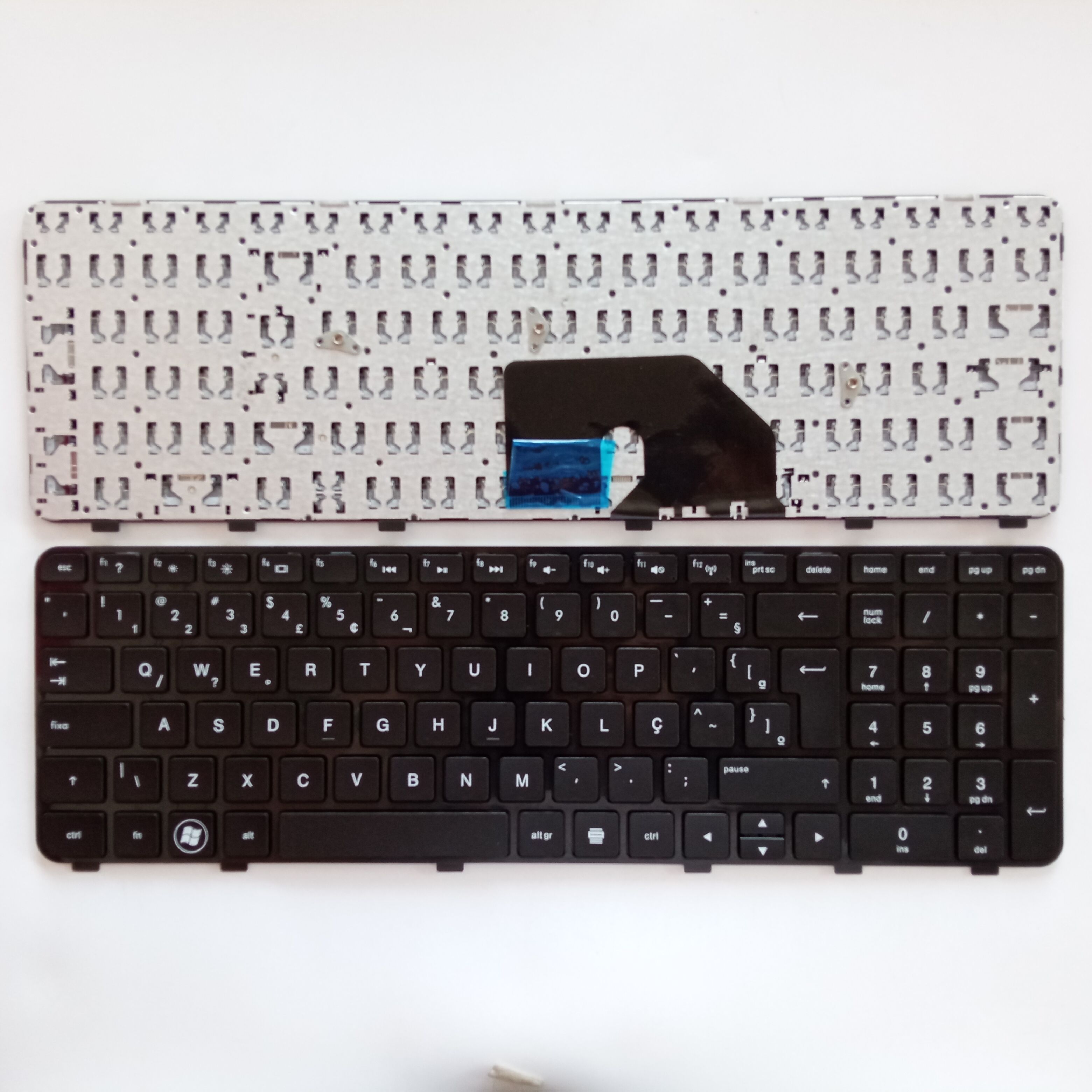 Picture of New Replacement Laptop Keyboard For HP DV6-6000 BLACK FRAME BLACK (OEM) BR Layout
